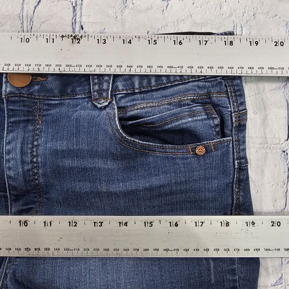 Democracy WOMENS SIZE 16 Ab Solution Blue Ankle Skimmer Jeans Medium Wash - Picture 5 of 11